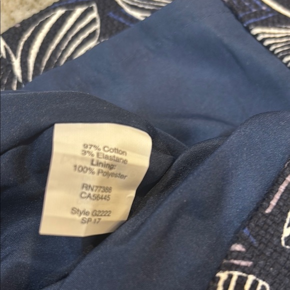 J CREW FLORAL DRESS, Size 0, Blue - Picture 3 of 6